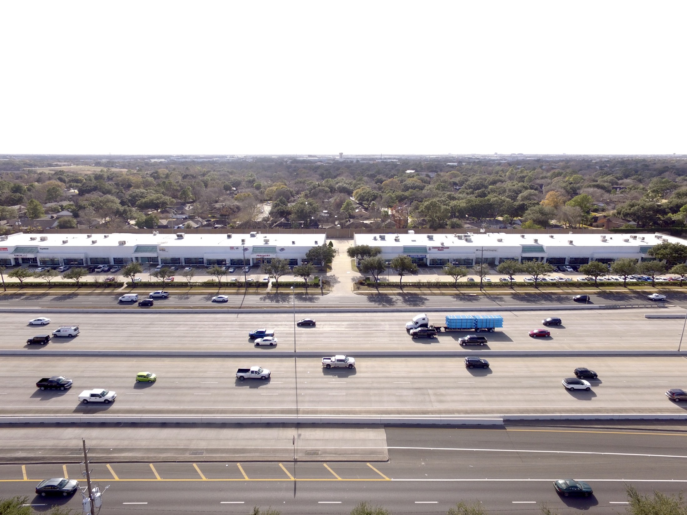 Beltway 8 property view 1, Business Park Value add through increased Occupancy and Office Conversion