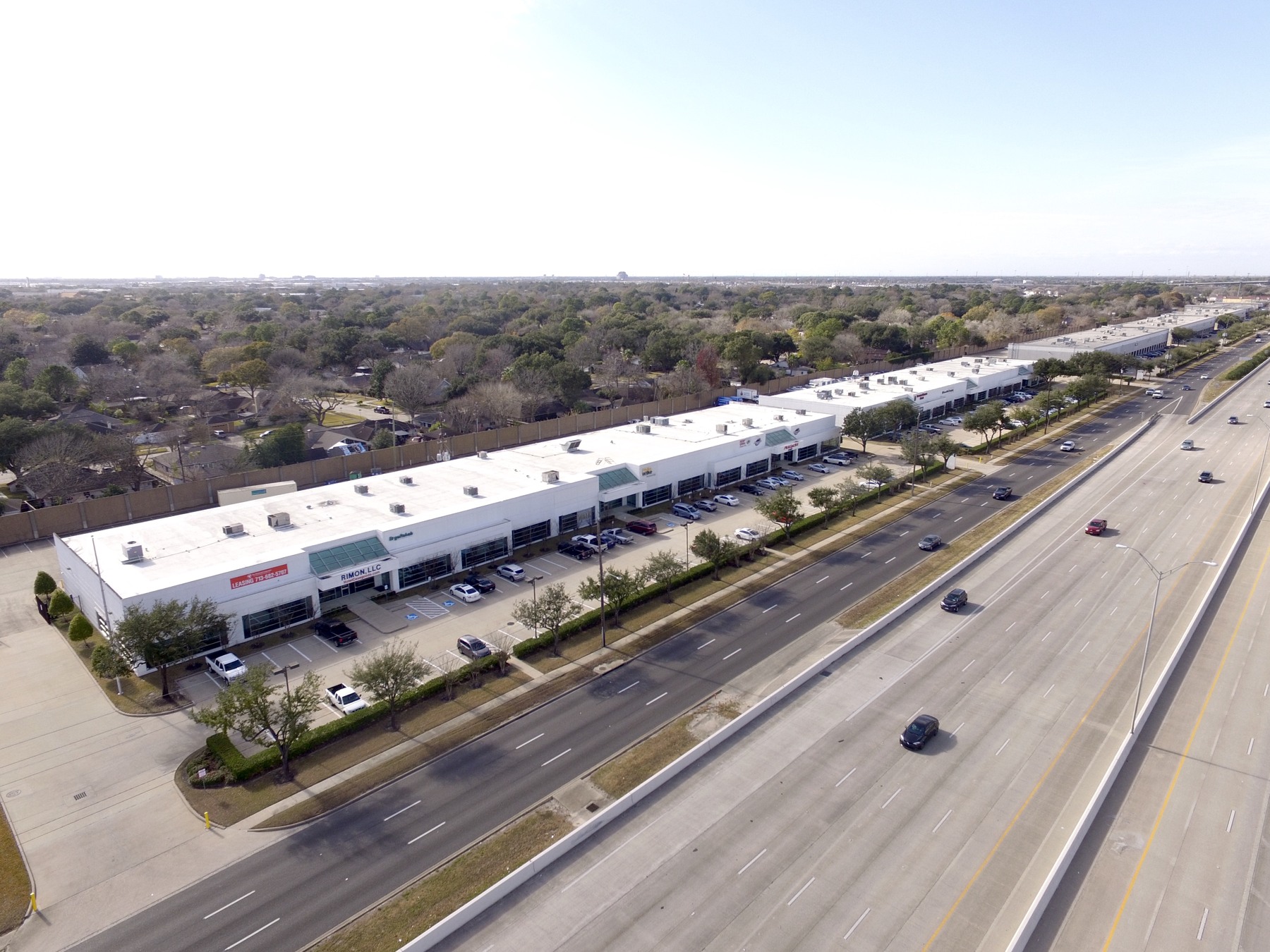 Beltway 8 property view 2, Business Park Value add through increased Occupancy and Office Conversion